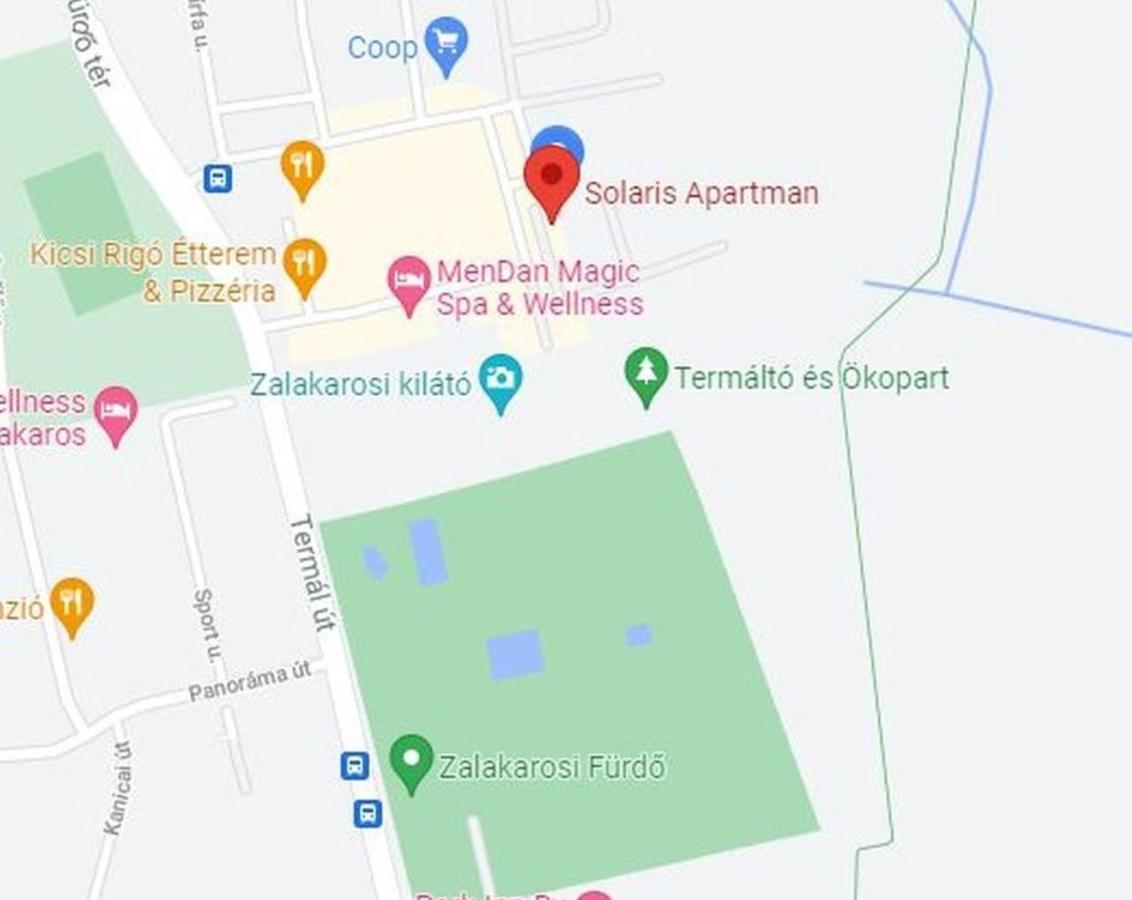 Solaris Apartman Zalakaros Kültér fotó